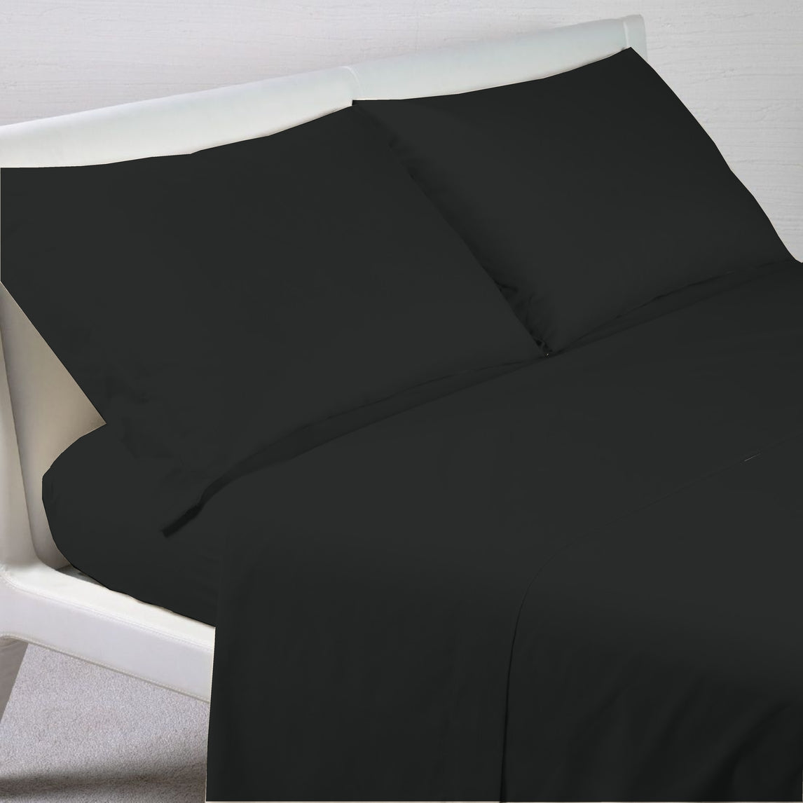 Completo Letto Cotone NERO