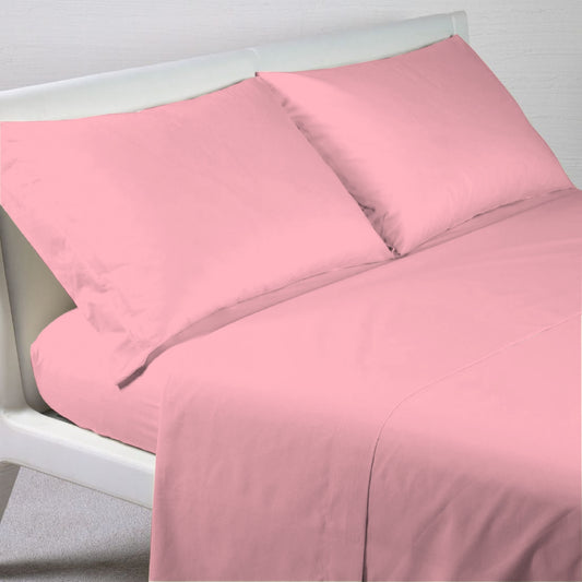 Completo Letto Cotone ROSA